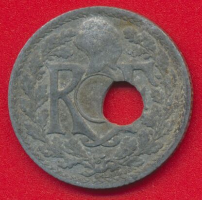 10 Centimes Lindauer - 1941  - Fautée – Image 2
