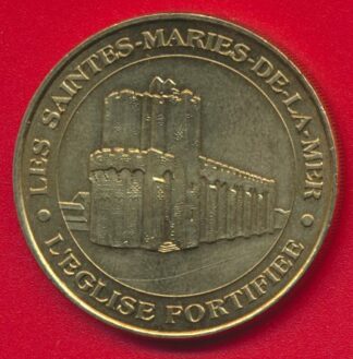 medaille-paris-monnaie-sainte-marie-mer-eglise-fortifiee-1999