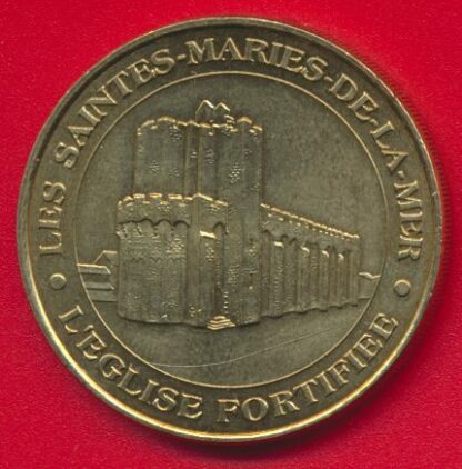 medaille-paris-monnaie-sainte-marie-mer-eglise-fortifiee-1999