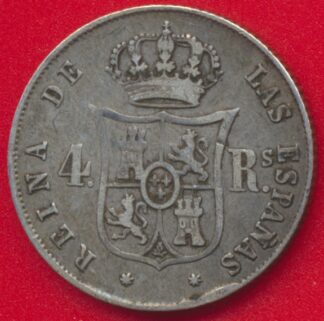 espagne-4-reales-isabel-isabelle-1853