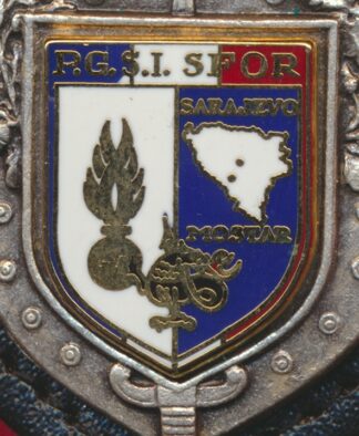 insigne-gendarmerie-forpronu-pgsi-sfor-sarajevo-mostar