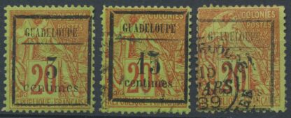 guadeloupe-3-15-25-centimes-surcharge-colonies
