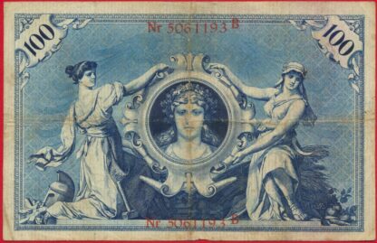 ALLEMAGNE - 100 Mark - 1903 – Image 2