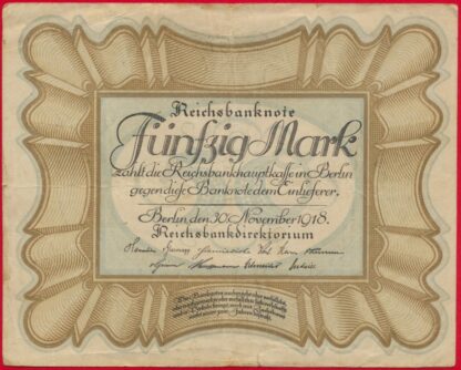 allemagne-50-funfzig-mark-1918
