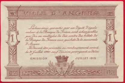 1 Franc chambre de commerce d'Angers – Image 2
