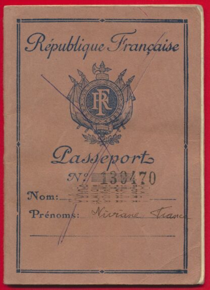 FISCAL - 2000 Francs sur PASSEPORT A L'ETRANGER – Image 2