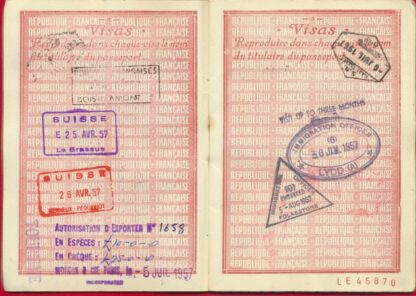 FISCAL - 2000 Francs sur PASSEPORT A L'ETRANGER – Image 6