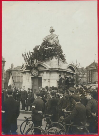 photo-ligue-patriotes-paris-statue-strasbourg-concorde-place-9-mars-1913