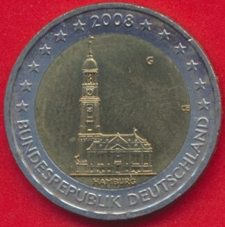 allemagne-2-euro-hambourg-2008