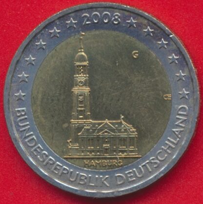 allemagne-2-euro-hambourg-2008