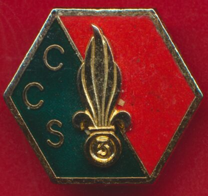 insigne-legion-etrangere-ccs-3-regiment-etranger