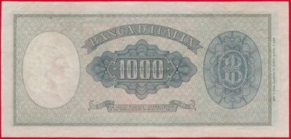 ITALIE - 1000 Lire - 1961 – Image 2
