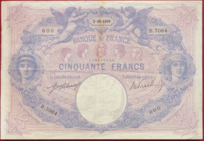 50-francs-bleu-rose-2-10-1916-b7064
