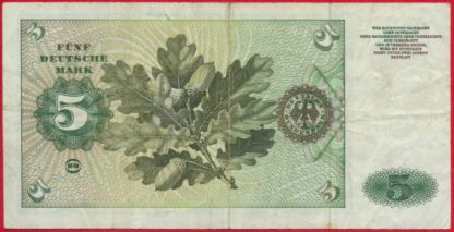 ALLEMAGNE DE L'OUEST - 5 Mark - 1960 – Image 2