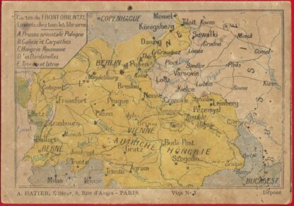 CPA  Correspondance des Armées de la République - Carte du front – Image 2
