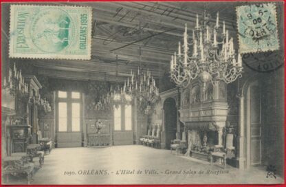 Vignette EXPOSITION ORLEANS 1905 sur CPA – Image 2