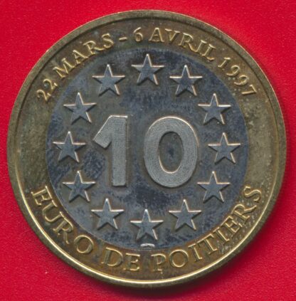 POITIERS - 10 Euro - Futuroscope - 1997 – Image 2