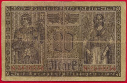 ALLEMAGNE - 20 Mark - 1918 – Image 2