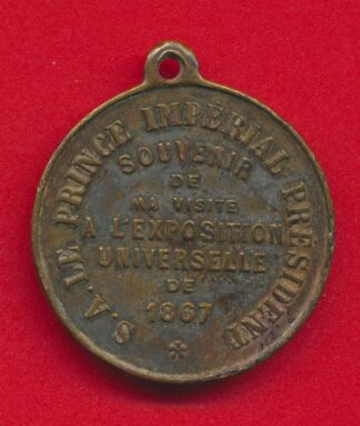 medaille-napoleon-souvenir-exposition-universelle-1867