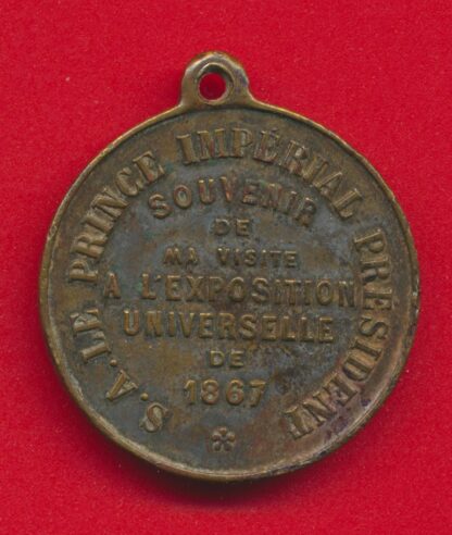 Napoléon III - Famille Impériale - Souvenir Exposition 1867 – Image 2