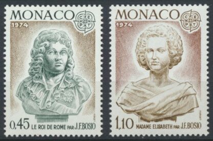 monaco-1franc-10-madame-elisabeth-roi-rome-1974