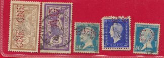 timbres-perfores-lot-8