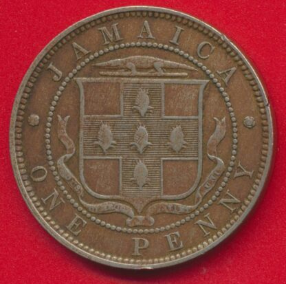 JAMAIQUE - One Penny - 1895 – Image 2