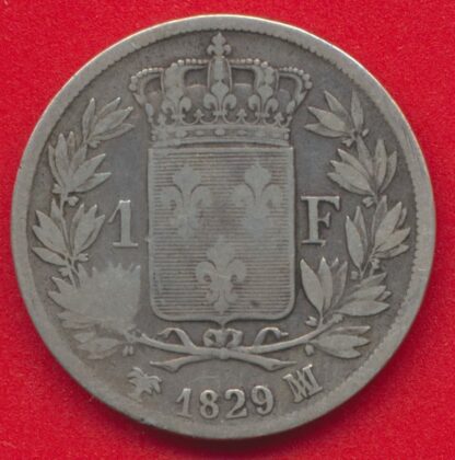 CHARLES X - 1 Franc - 1829 MA – Image 2
