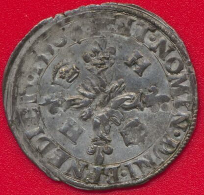 HENRI II - Douzain aux croissants - 1550  - Angers – Image 2