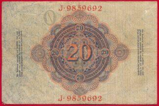allemagne-20-mark-19-2-1914-9692