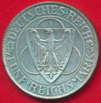 allemagne-republique-weimar-5-funf-mark-1930