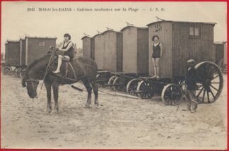 cpa-malo-les-bains-cabines-roulantes-sur-plage