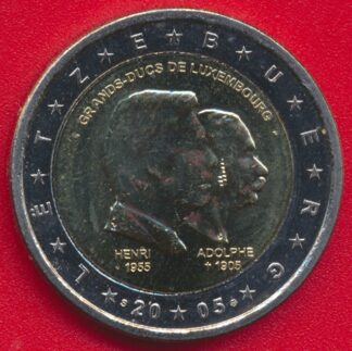 2-euro-luxembourg-2005-grands-duc-henri-adolphe