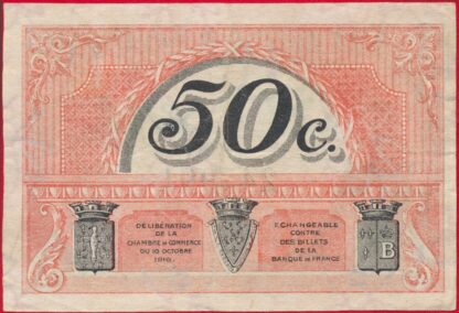 Le Puy - 50 Centimes - 1916 – Image 2