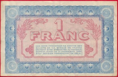 Nevers - Un Franc -1917 – Image 2