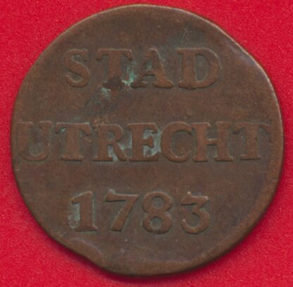 PAYS-BAS - Utrecht - Duit - 1785 – Image 2