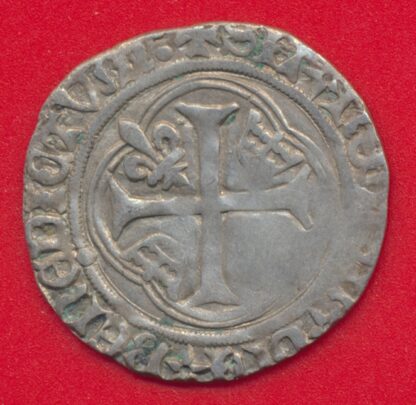 Charles VIII - Blanc à la Couronne - Rouen – Image 2
