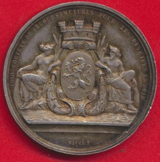 louis-napoleon-bonaparte-argent-mutuelle-secours-ouvriers-soie-lyon-vs