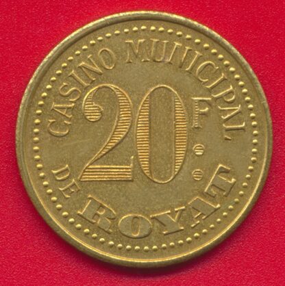ROYAT - 20 Francs - Casino Municipal – Image 2