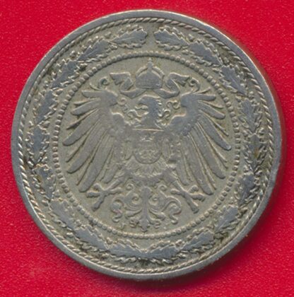 ALLEMAGNE - 20 Pfennig - 1890 - J – Image 2