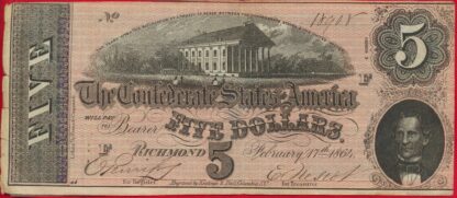 etats-unis-united-states-richmond-five-dollars-8908-virginie