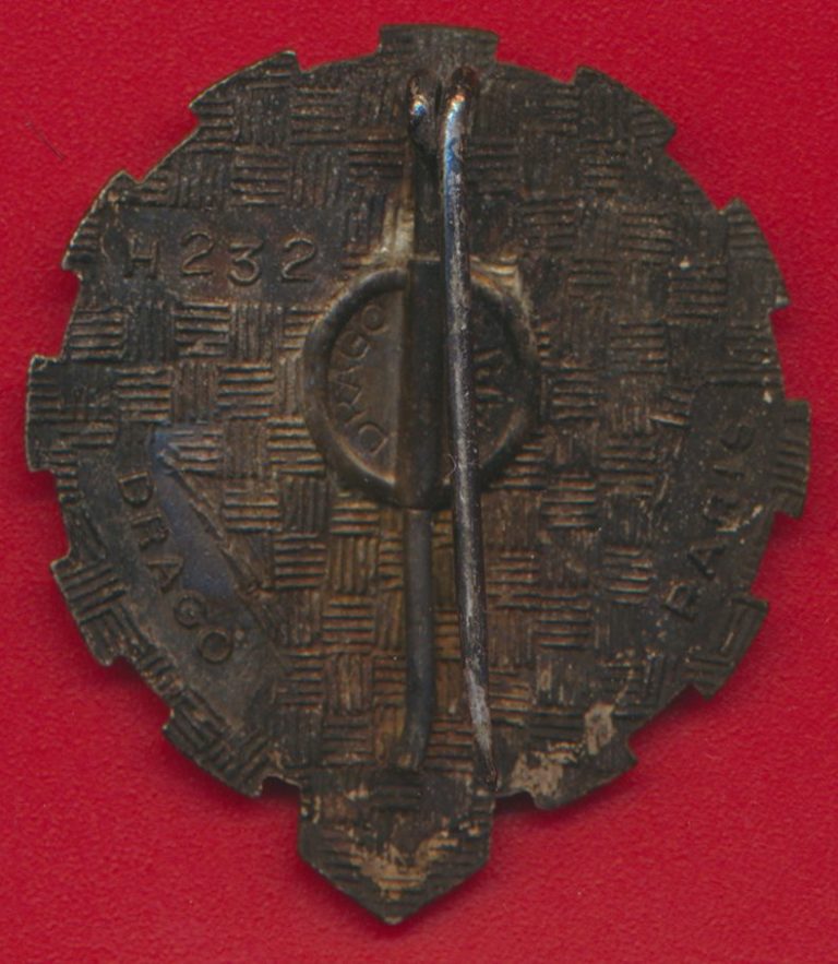 Insigne 26e Escadron Du Train AFN Algérie - Original Drago O.M. (émail Abîmé)