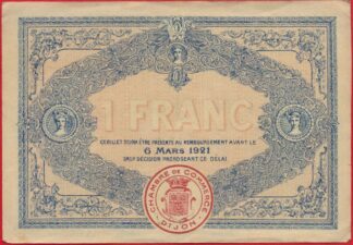 CHAMBRE DE COMMERCE DIJON Délibération du 6 MARS 1916 2e Série