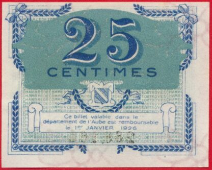 Troyes - 25 Centimes – Image 2