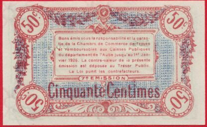 Troyes - 50 Centimes  - 7 Emission – Image 2