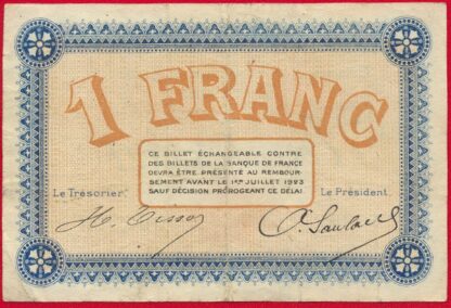 Besançon- Un franc – Image 2