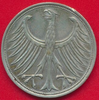 allemagne-5-mark-1951-j-vs
