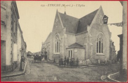 cpa-etriche-eglise