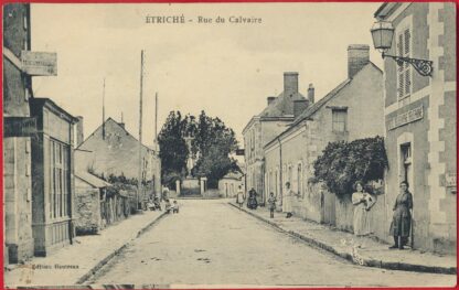 cpa-etriche-rue-du-calvaire