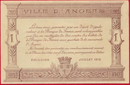 1 Franc chambre de commerce d'Angers – Image 2